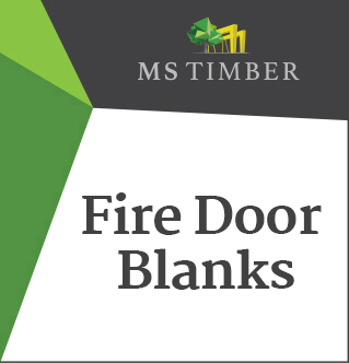 Fire Door Blanks available from MS Timber 